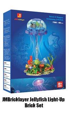 JMBricklayer Jellyfish Light-Up Brick Set reviews
