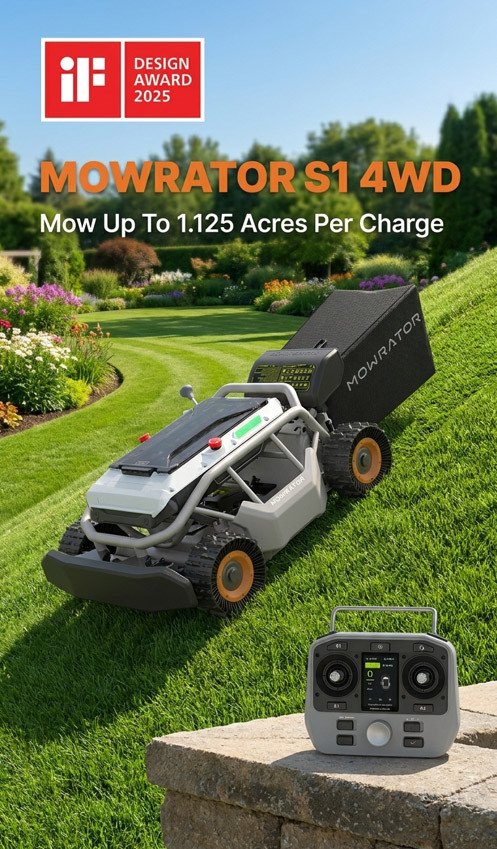 Mowrator S1 4WD Robot Lawn Mower Review