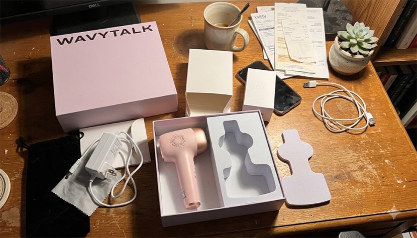 Wavytalk Bare It IPL Hair Removal Unbox